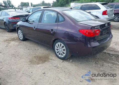 2007 Hyundai Elantra Gls/Limited/Se z USA, uszkodzony, nr VIN KMHDU46D47U128828